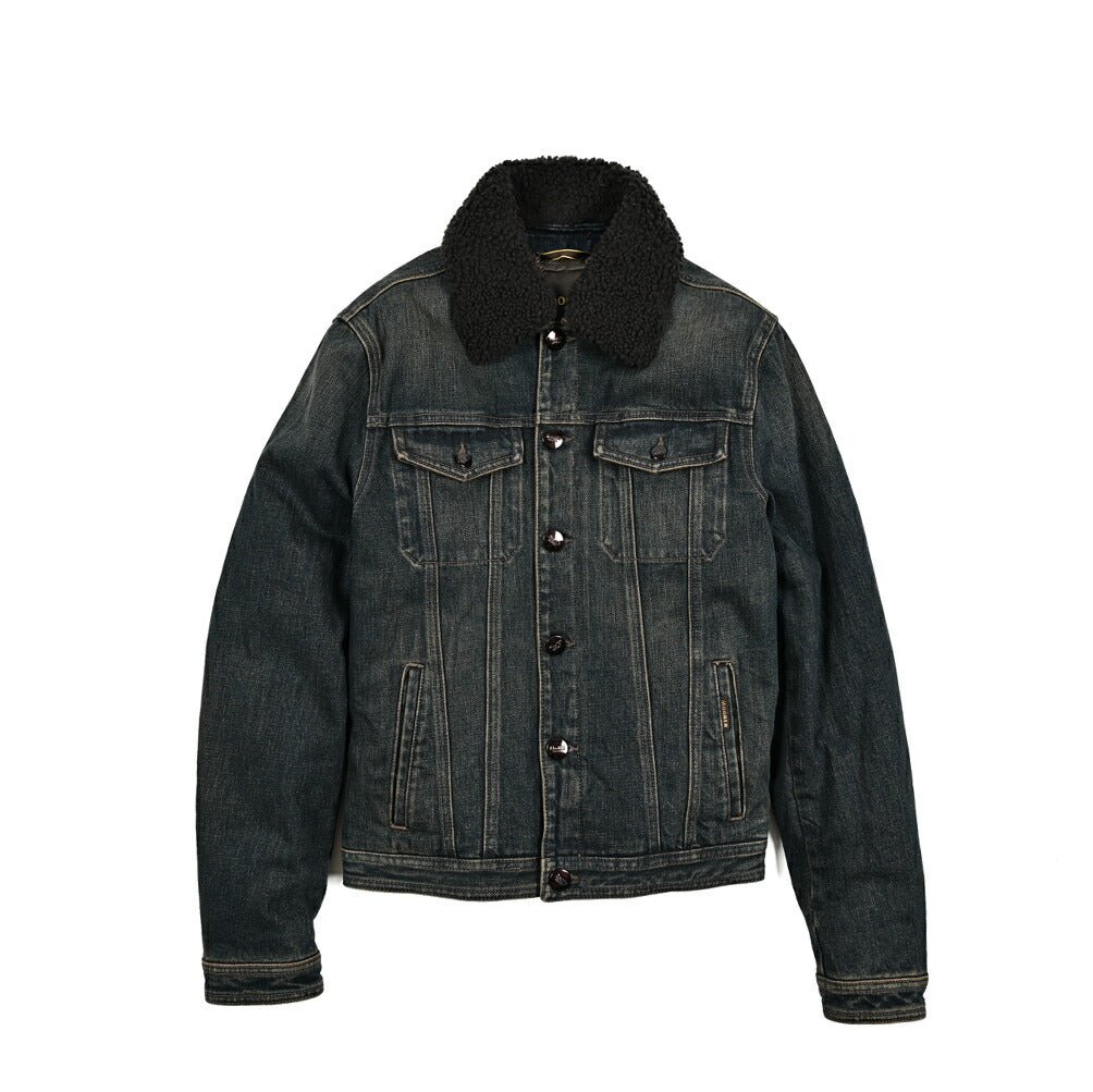 MOORER "TABURNO - 104" ストレッチデニム ボアカラーダウンジャケット｜420408｜GUARDAROBA MILANO OFFICIAL STORE