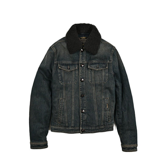 MOORER "TABURNO - 104" ストレッチデニム ボアカラーダウンジャケット｜420408｜GUARDAROBA MILANO OFFICIAL STORE