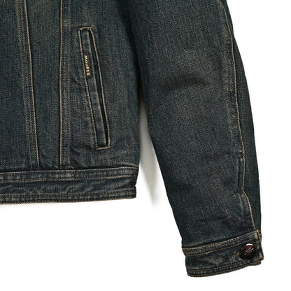 MOORER "TABURNO - 104" ストレッチデニム ボアカラーダウンジャケット｜420408｜GUARDAROBA MILANO OFFICIAL STORE