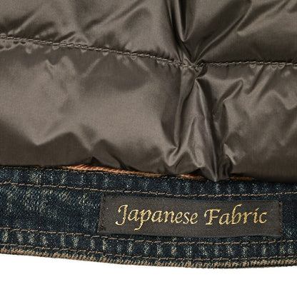 MOORER "TABURNO - 104" ストレッチデニム ボアカラーダウンジャケット｜420408｜GUARDAROBA MILANO OFFICIAL STORE