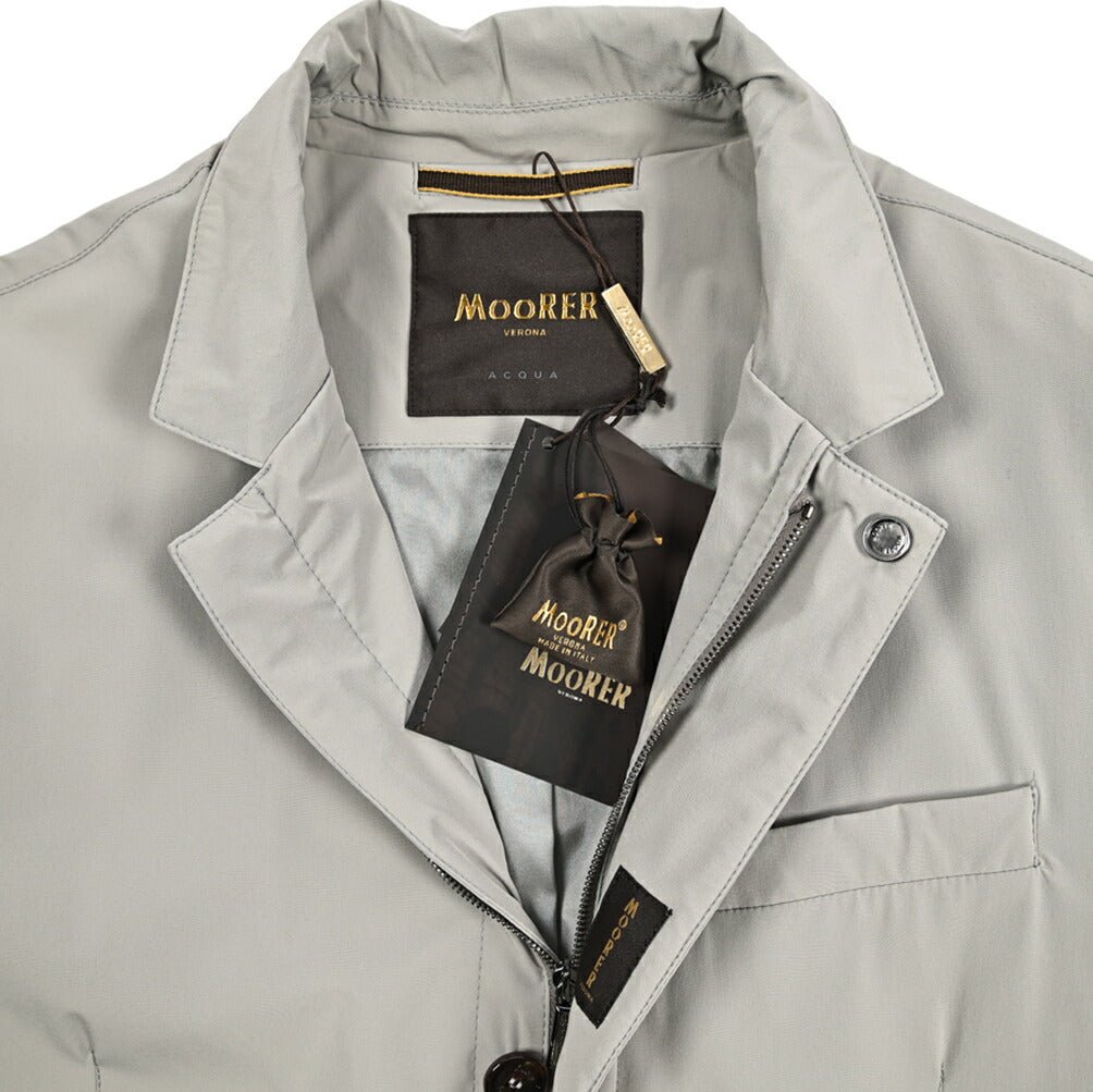 MOORER TEBALDO - KN ストレッチナイロンジャケット / ACQUA RESISTANT(撥水)｜436020-48｜GUARDAROBA MILANO OFFICIAL STORE