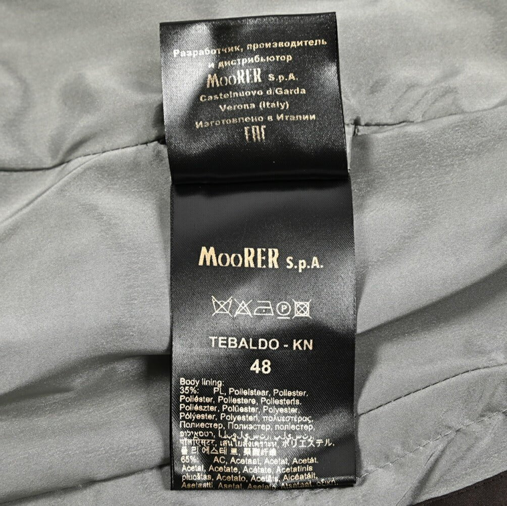 MOORER TEBALDO - KN ストレッチナイロンジャケット / ACQUA RESISTANT(撥水)｜436020-48｜GUARDAROBA MILANO OFFICIAL STORE