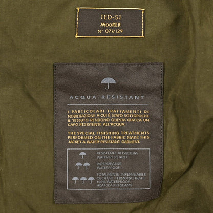 MOORER "TED - S1" ポリエステル混コットン ダウンコートフーディー / ACQUA RESISTANT(撥水)｜420443 - 46｜GUARDAROBA MILANO OFFICIAL STORE