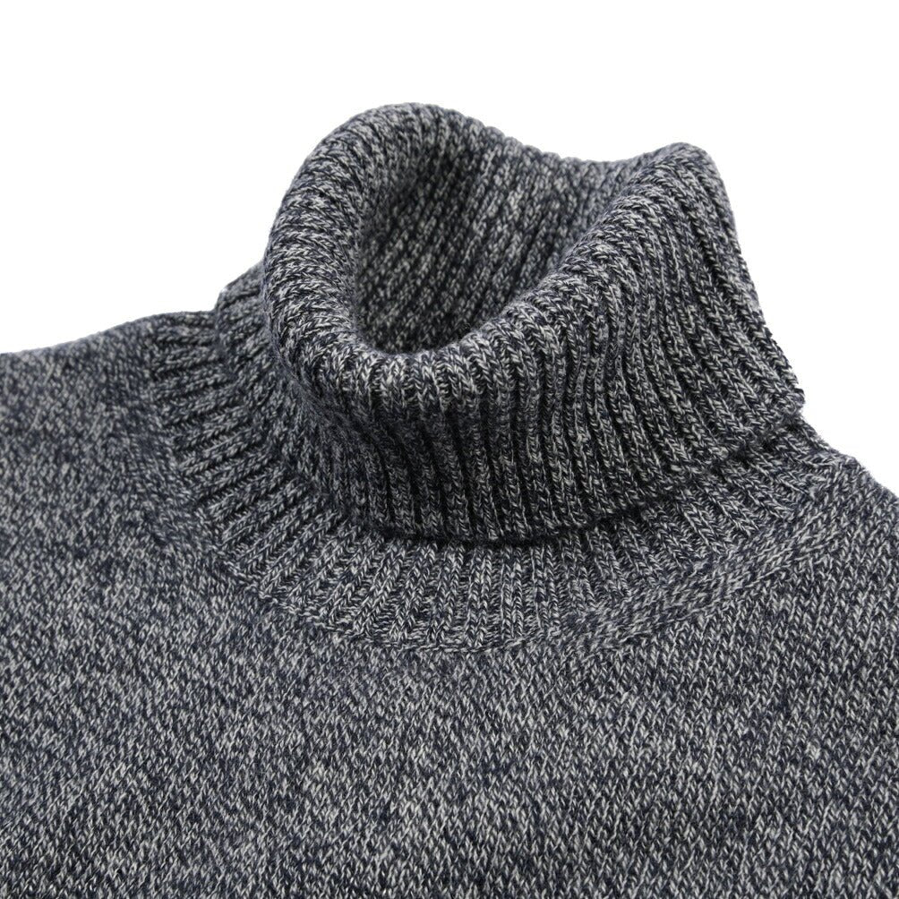 MOORER “TODI-CWS” カシミヤ100% メランジニットタートルネック