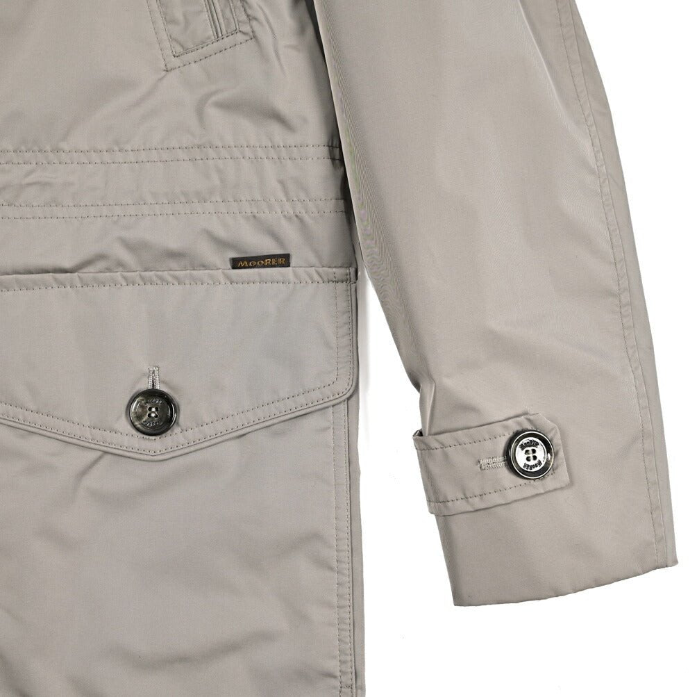 MOORER TORINO - WK ポリエステル100% フード付きコート / ACQUA RESISTANT(撥水)｜436048｜GUARDAROBA MILANO OFFICIAL STORE