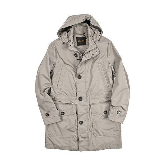 MOORER TORINO - WK ポリエステル100% フード付きコート / ACQUA RESISTANT(撥水)｜436048｜GUARDAROBA MILANO OFFICIAL STORE