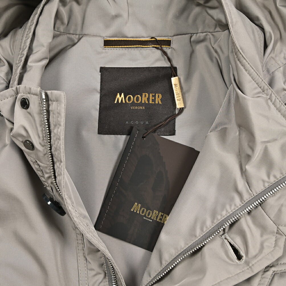 MOORER TORINO - WK ポリエステル100% フード付きコート / ACQUA RESISTANT(撥水)｜436048｜GUARDAROBA MILANO OFFICIAL STORE