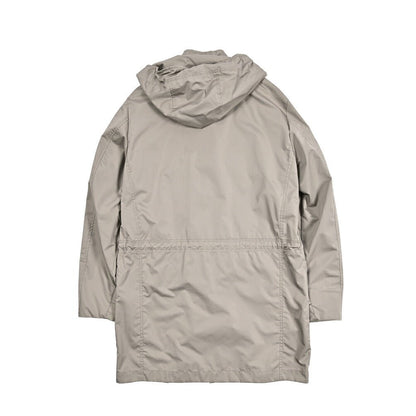 MOORER TORINO - WK ポリエステル100% フード付きスタンドカラーコート / ACQUA RESISTANT(撥水)｜436822-46｜GUARDAROBA MILANO OFFICIAL STORE