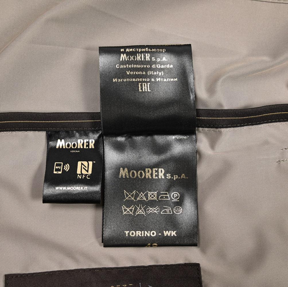 MOORER TORINO - WK ポリエステル100% フード付きスタンドカラーコート / ACQUA RESISTANT(撥水)｜436822-46｜GUARDAROBA MILANO OFFICIAL STORE