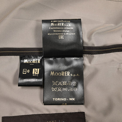 MOORER TORINO - WK ポリエステル100% フード付きスタンドカラーコート / ACQUA RESISTANT(撥水)｜436822-46｜GUARDAROBA MILANO OFFICIAL STORE