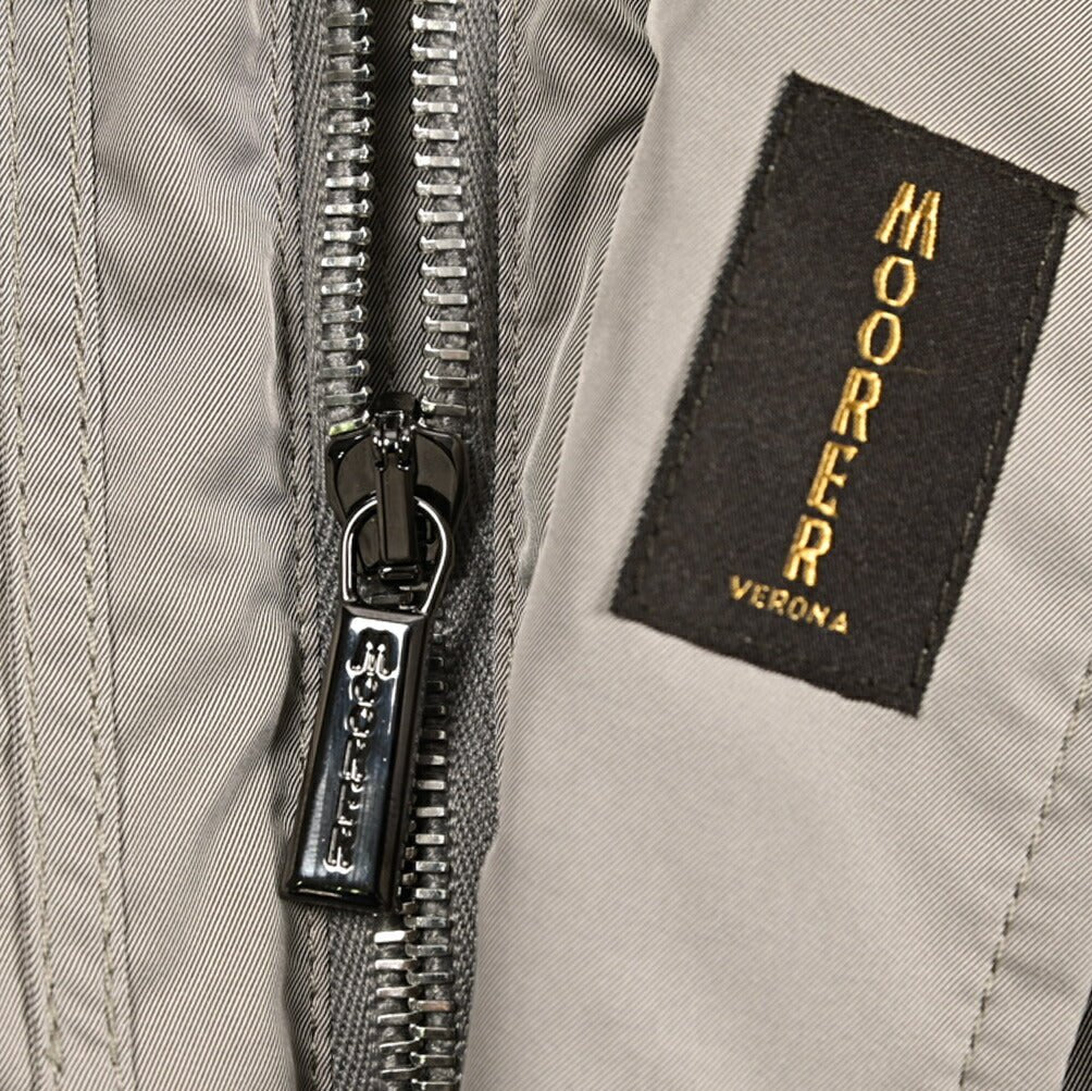 MOORER TORINO - WK ポリエステル100% フード付きスタンドカラーコート / ACQUA RESISTANT(撥水)｜436822-46｜GUARDAROBA MILANO OFFICIAL STORE