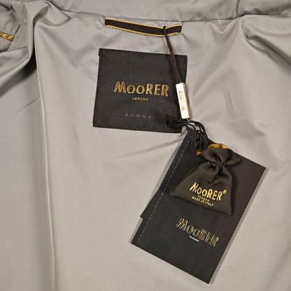 MOORER TORINO - WK ポリエステル100% フード付きスタンドカラーコート / ACQUA RESISTANT(撥水)｜436822-46｜GUARDAROBA MILANO OFFICIAL STORE