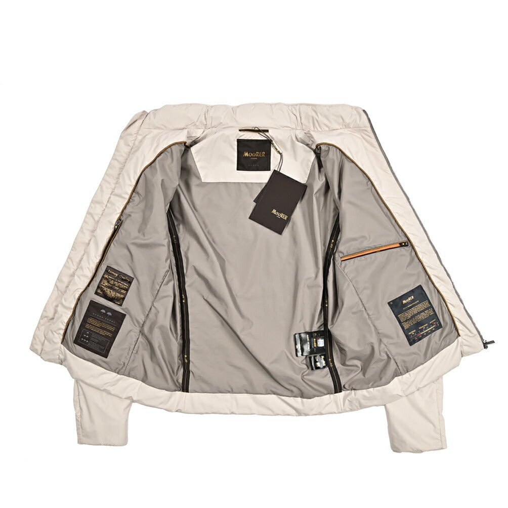 MOORER TRISTANO - SKT ポリエステル100% 中綿スタンドカラージャケット / ACQUA PROOF(防水)｜435966｜GUARDAROBA MILANO OFFICIAL STORE