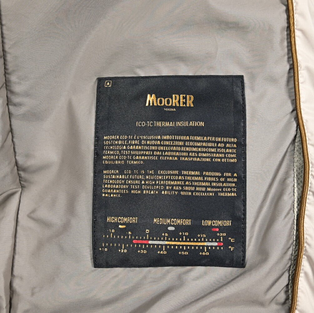 MOORER TRISTANO - SKT ポリエステル100% 中綿スタンドカラージャケット / ACQUA PROOF(防水)｜435966｜GUARDAROBA MILANO OFFICIAL STORE