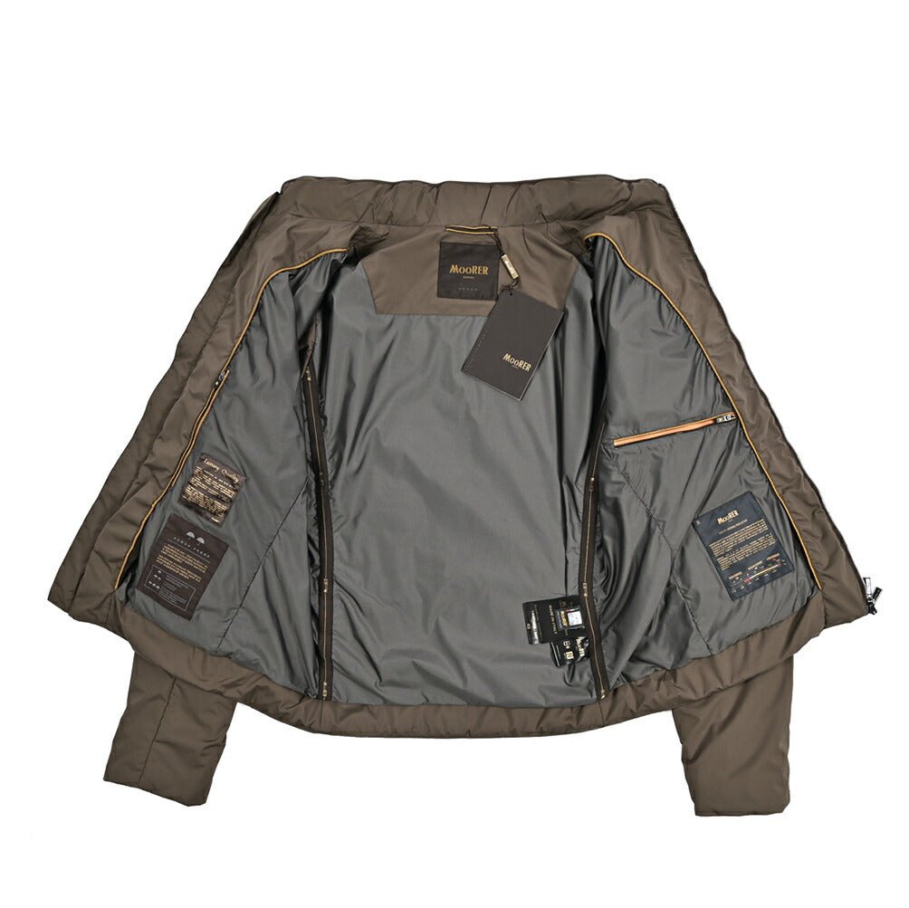 MOORER TRISTANO - SKT ポリエステル100% 中綿スタンドカラージャケット / ACQUA PROOF(防水)｜435968-48｜GUARDAROBA MILANO OFFICIAL STORE