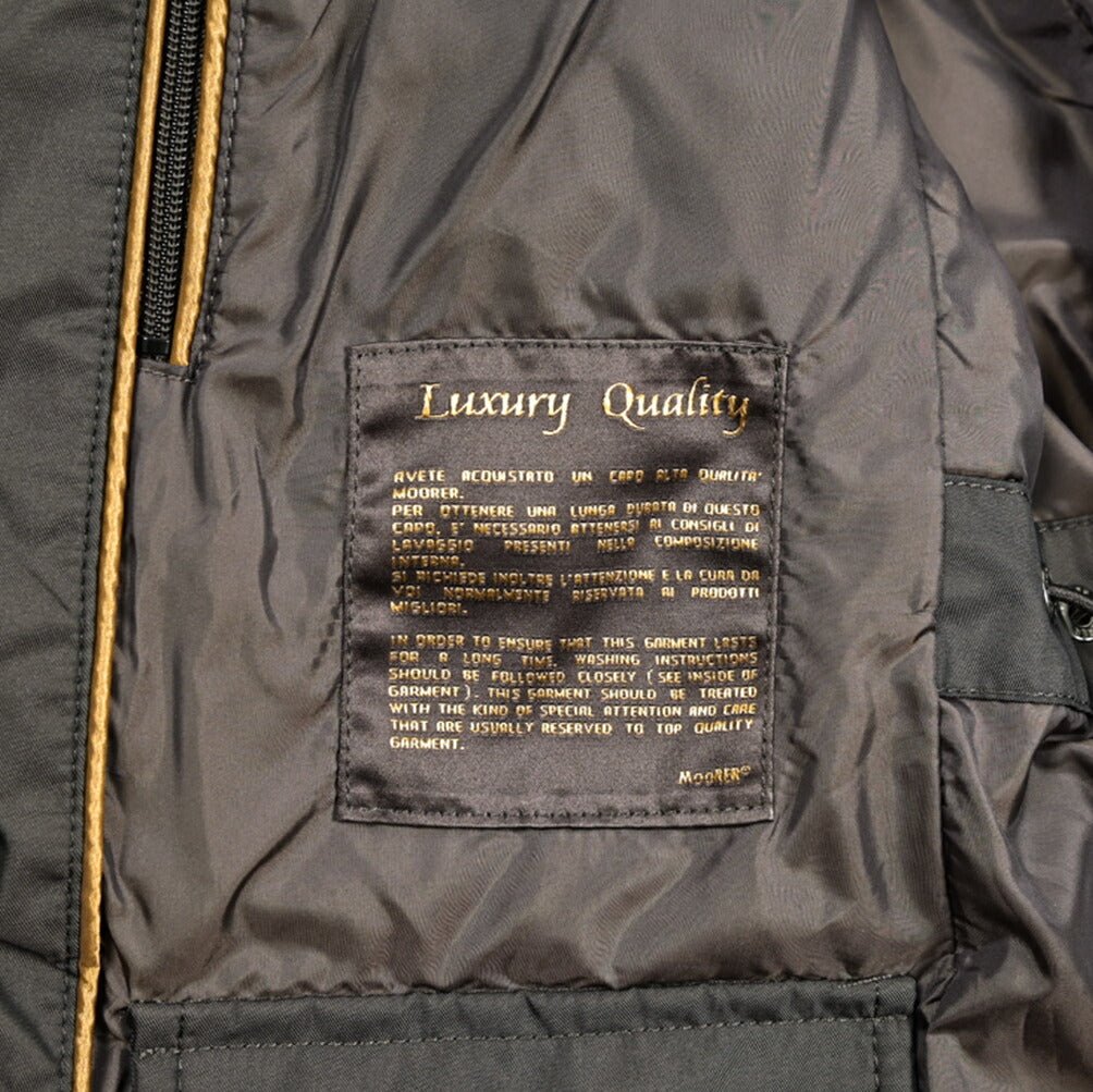 SALE｜MOORER ムーレー / VALENTE-KM ポリエステル100% スタンドカラー