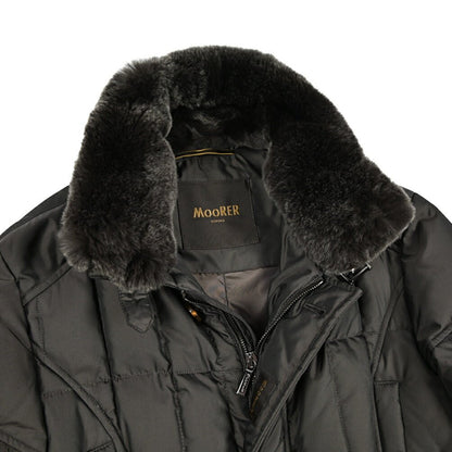 MOORER "VALENTE - KM" ポリエステル100% スタンドカラーダウンコート｜420494｜GUARDAROBA MILANO OFFICIAL STORE