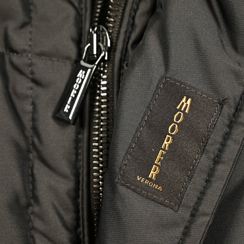 MOORER "VALENTE - KM" ポリエステル100% スタンドカラーダウンコート｜420494｜GUARDAROBA MILANO OFFICIAL STORE