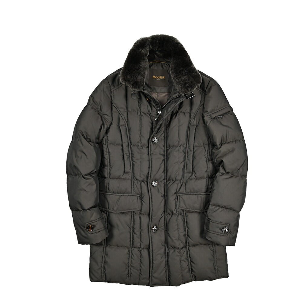 MOORER "VALENTE - KM" ポリエステル100% スタンドカラーダウンコート｜420494｜GUARDAROBA MILANO OFFICIAL STORE