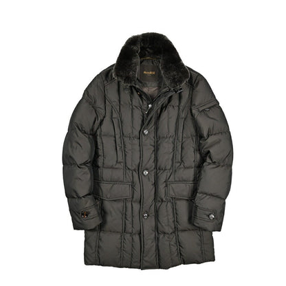 MOORER "VALENTE - KM" ポリエステル100% スタンドカラーダウンコート｜420494｜GUARDAROBA MILANO OFFICIAL STORE