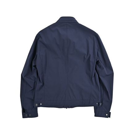 MOORER VANGI - KN ストレッチナイロン シングルライダースナイロンジャケット / ACQUA RESISTANT(撥水)｜435852-50｜GUARDAROBA MILANO OFFICIAL STORE