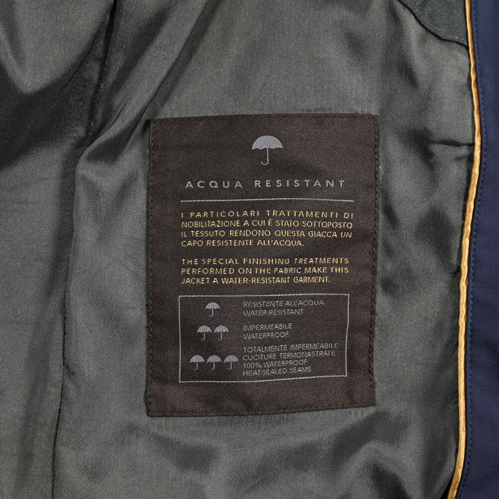 MOORER VANGI - KN ストレッチナイロン シングルライダースナイロンジャケット / ACQUA RESISTANT(撥水)｜435852-50｜GUARDAROBA MILANO OFFICIAL STORE