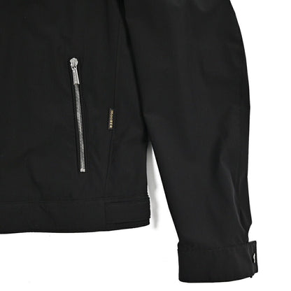 MOORER VANGI - KN ストレッチナイロン シングルライダースジャケット / ACQUA RESISTANT(撥水)｜435970-48｜GUARDAROBA MILANO OFFICIAL STORE