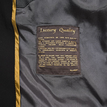 MOORER VANGI - KN ストレッチナイロン シングルライダースジャケット / ACQUA RESISTANT(撥水)｜435970-48｜GUARDAROBA MILANO OFFICIAL STORE