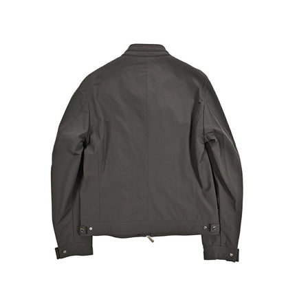 MOORER VANGI - KN ストレッチナイロン シングルライダースジャケット / ACQUA RESISTANT(撥水)｜436071｜GUARDAROBA MILANO OFFICIAL STORE