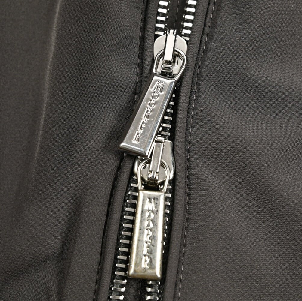 MOORER VANGI - KN ストレッチナイロン シングルライダースジャケット / ACQUA RESISTANT(撥水)｜436071｜GUARDAROBA MILANO OFFICIAL STORE