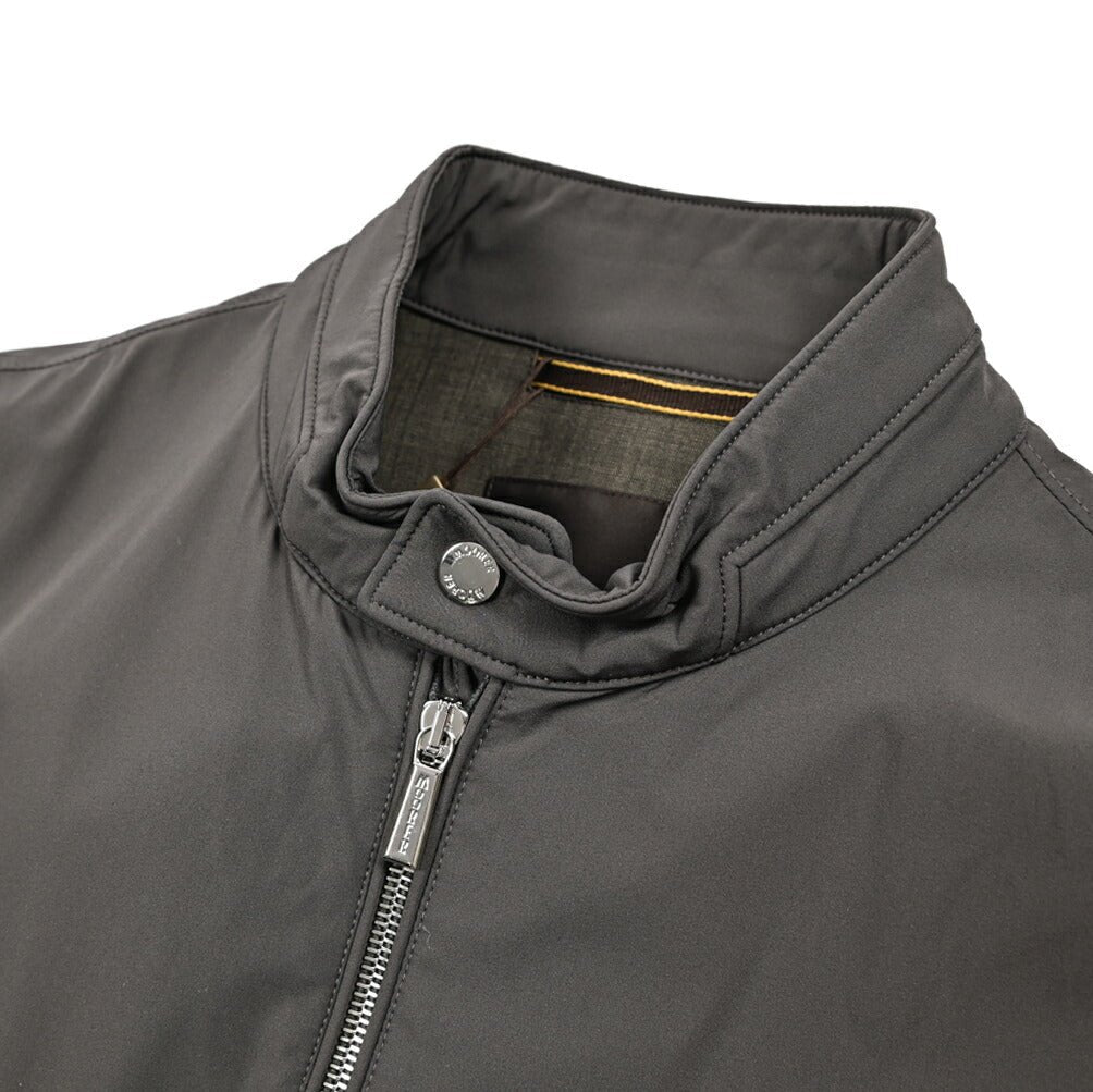 MOORER VANGI - KN ストレッチナイロン シングルライダースジャケット / ACQUA RESISTANT(撥水)｜436071｜GUARDAROBA MILANO OFFICIAL STORE