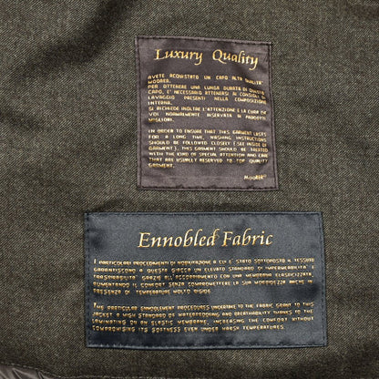 MOORER "VERMONT - FUR - LL" カシミヤ混ウール ファーフード付きダウンコート｜420325｜GUARDAROBA MILANO OFFICIAL STORE