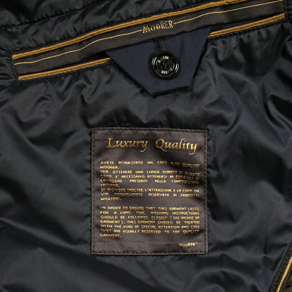 MOORER “VESPUCCI-TJ” 着脱可能フロントライナー付き ライトジャケット ネイビー(DARK BLU) 48 | GUARDAROBA MILANO OFFICIAL STORE