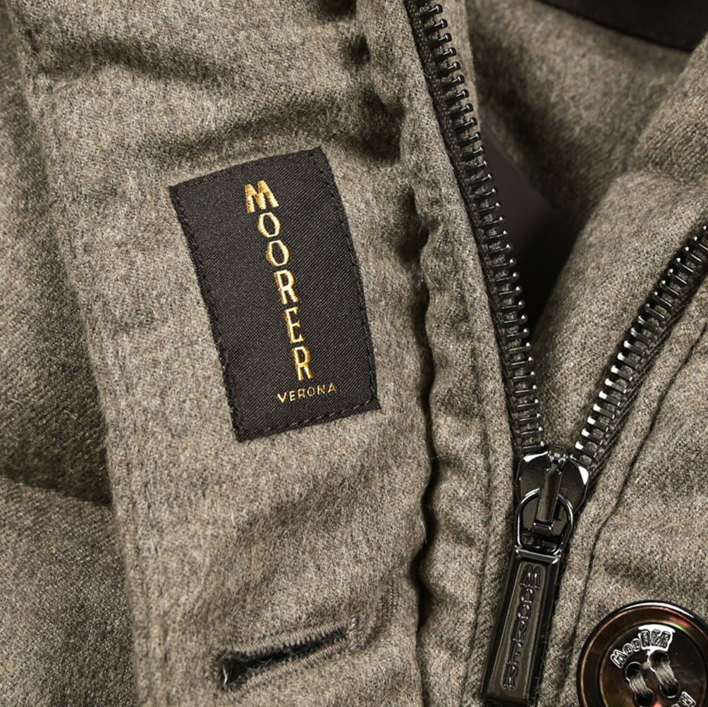 《レディース》MOORER "VETIVER - IL" カシミヤ100% スタンドカラーダウンコート｜420424｜GUARDAROBA MILANO OFFICIAL STORE