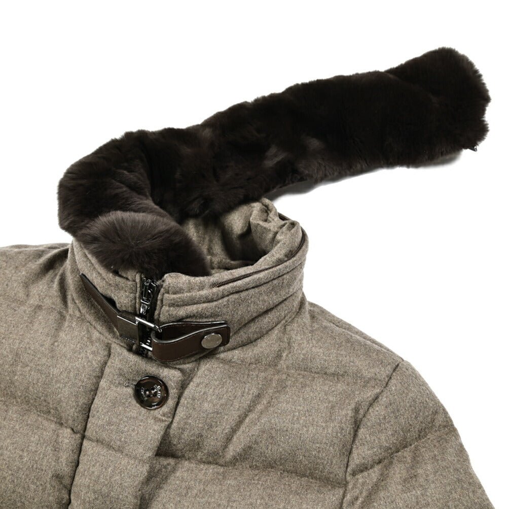 《レディース》MOORER "VETIVER - IL" カシミヤ100% スタンドカラーダウンコート｜420424｜GUARDAROBA MILANO OFFICIAL STORE