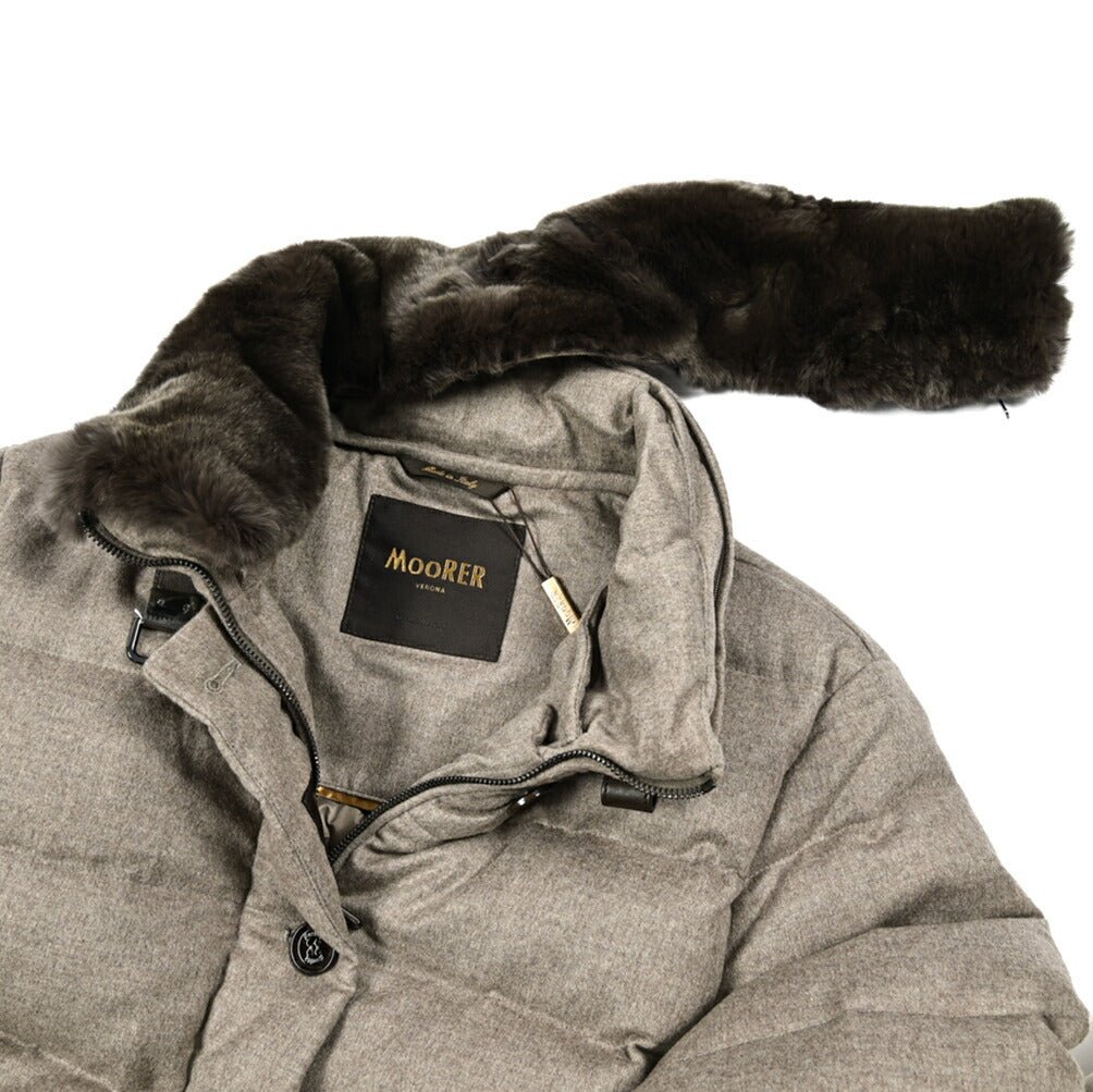 《レディース》MOORER "VETIVER - IL" カシミヤ100% スタンドカラーダウンコート｜420425｜GUARDAROBA MILANO OFFICIAL STORE