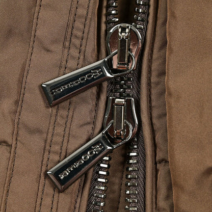 MOORER "VINCENT - KM" ポリエステル100% ファーフード付きダウンジャケット｜420502｜GUARDAROBA MILANO OFFICIAL STORE