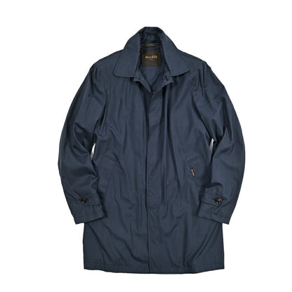 MOORER VITTOR - GO シルク混ウール ステンカラーコート｜435857-48｜GUARDAROBA MILANO OFFICIAL STORE