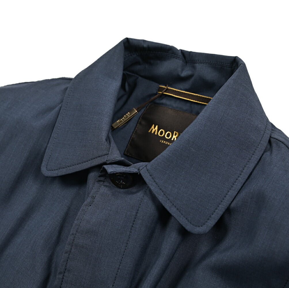 MOORER VITTOR - GO シルク混ウール ステンカラーコート｜435857-48｜GUARDAROBA MILANO OFFICIAL STORE