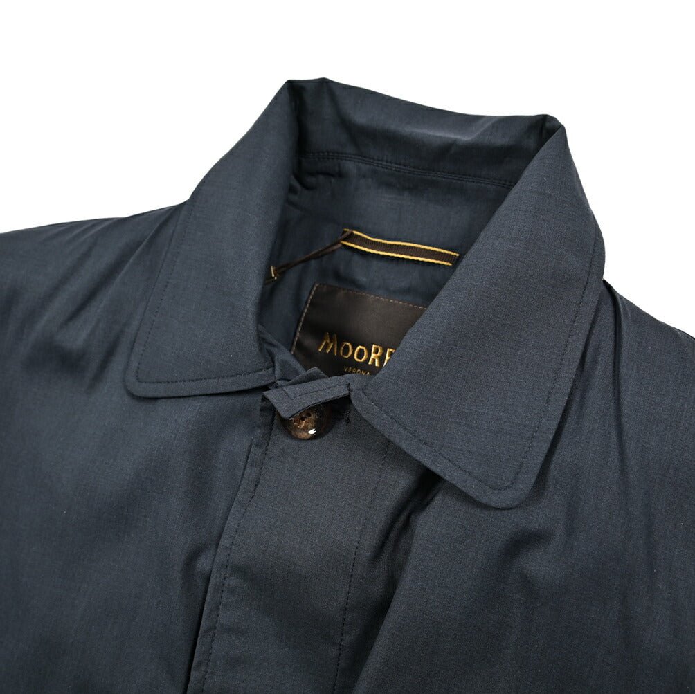 MOORER VITTOR - GO シルク混ウール ステンカラーコート｜435892-48｜GUARDAROBA MILANO OFFICIAL STORE