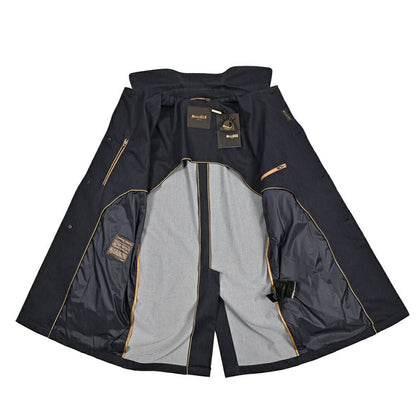 MOORER VITTOR - VN ポリエステル混コットン ステンカラーコート｜436039｜GUARDAROBA MILANO OFFICIAL STORE