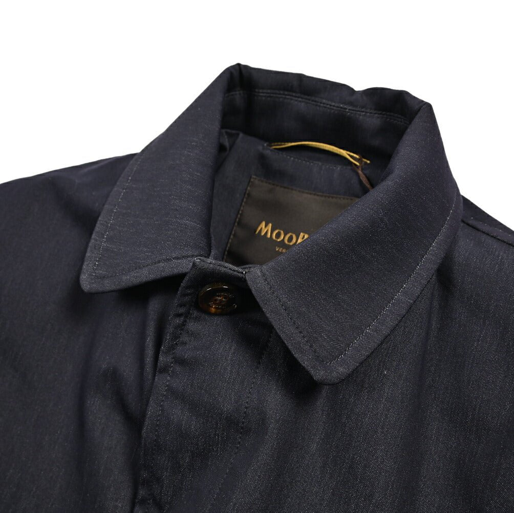 MOORER VITTOR - VN ポリエステル混コットン ステンカラーコート｜436039｜GUARDAROBA MILANO OFFICIAL STORE