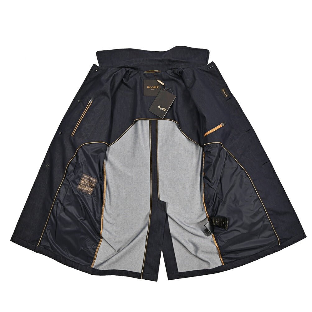 MOORER VITTOR - VN ストレッチコットン ステンカラーコート｜436797｜GUARDAROBA MILANO OFFICIAL STORE