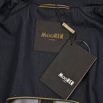 MOORER VITTOR - VN ストレッチコットン ステンカラーコート｜436797｜GUARDAROBA MILANO OFFICIAL STORE