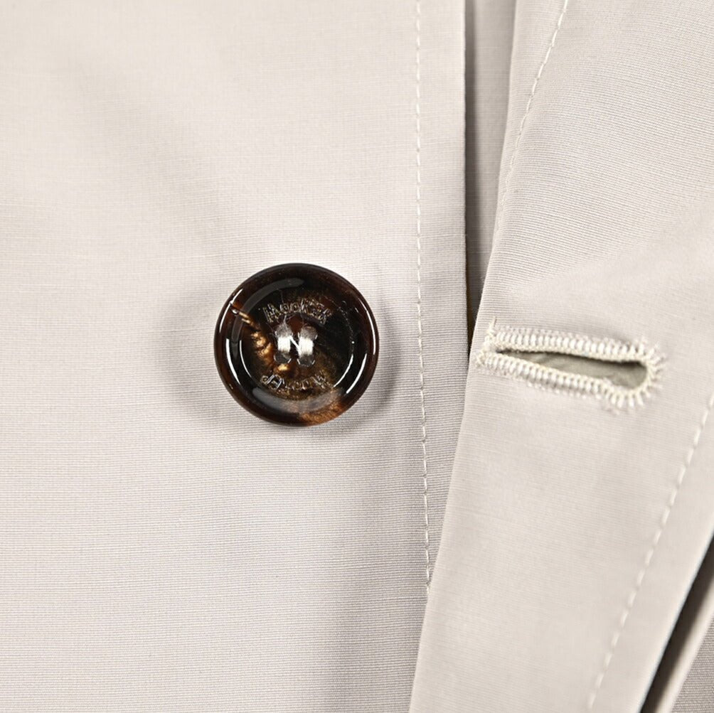 MOORER VITTOR - WM ポリエステル混コットン ステンカラーコート｜435962-48｜GUARDAROBA MILANO OFFICIAL STORE