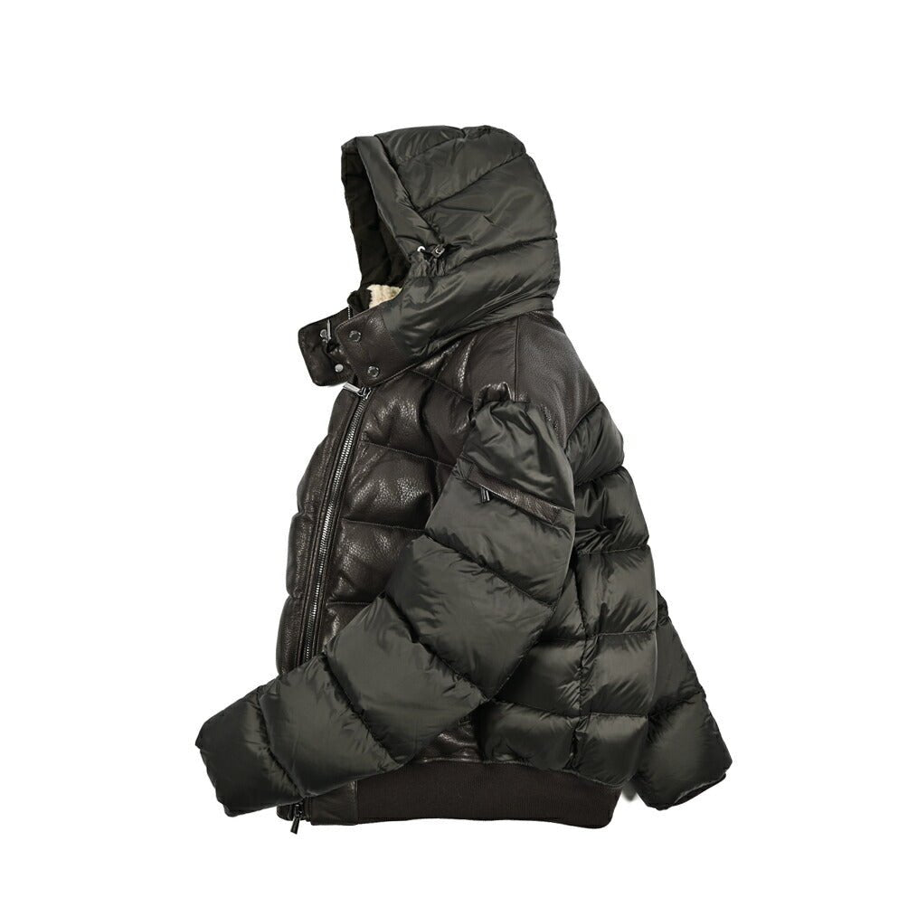 SALE｜MOORER ムーレー / WRIGHT-MAS コンビレザーダウンジャケット