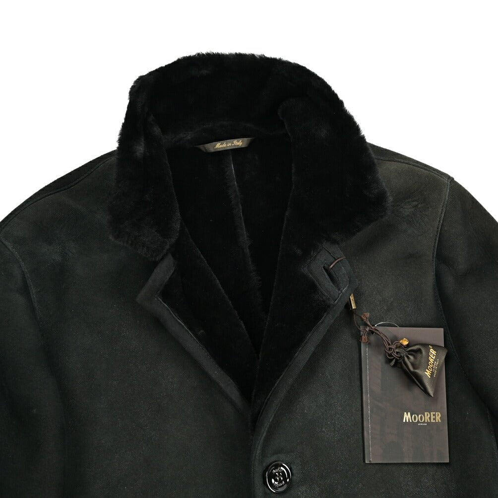 MOORER "YORK - ME" スタンドカラームートンコート｜420313｜GUARDAROBA MILANO OFFICIAL STORE