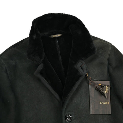 MOORER "YORK - ME" スタンドカラームートンコート｜420313｜GUARDAROBA MILANO OFFICIAL STORE