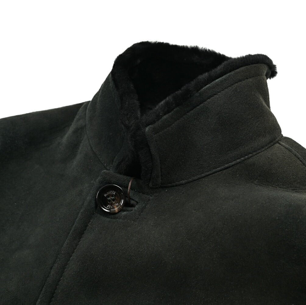 MOORER "YORK - ME" スタンドカラームートンコート｜420313｜GUARDAROBA MILANO OFFICIAL STORE