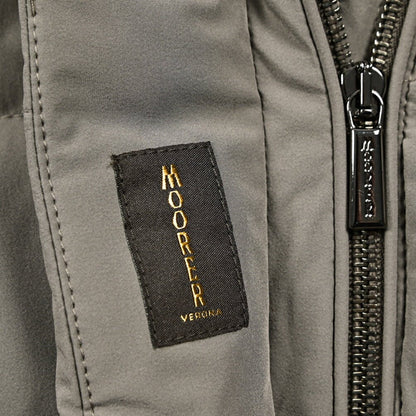 《レディース》MOORER "ZAGARA - KN" ストレッチナイロン ファーフード付きダウンコート / ACQUA RESISTANT(撥水)｜420428｜GUARDAROBA MILANO OFFICIAL STORE